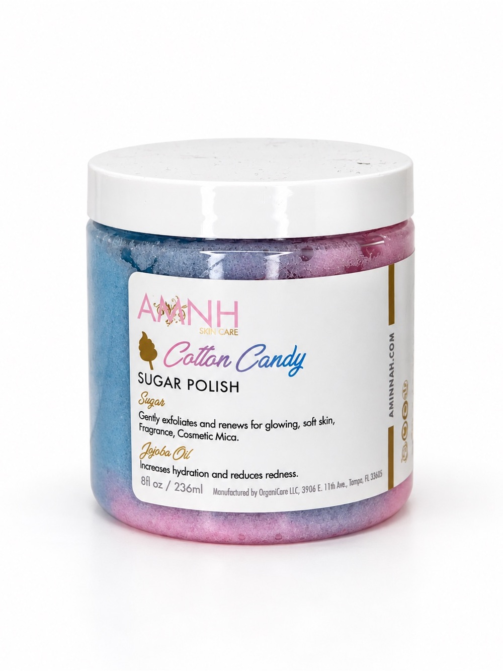 AMINNAH Cotton Candy Scrub